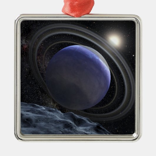 アーティストのイラストレーション メタルオーナメント (正面)