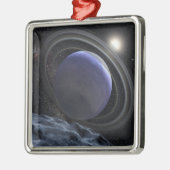 アーティストのイラストレーション メタルオーナメント (左)