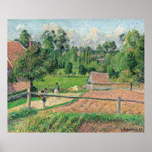 アーティストのウィンドウから表示Camille Pissarro ポスター