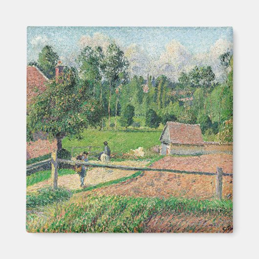 アーティストのウィンドウから表示Camille Pissarro マグネット (正面)