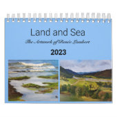 アーティストのカレンダー – 風景と季節 カレンダー (カバー)