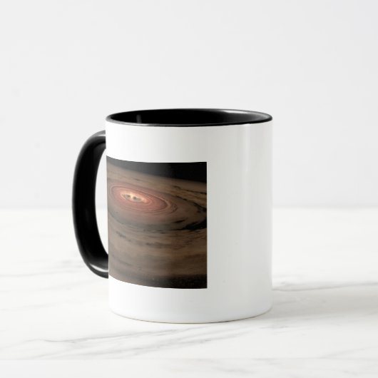 アーティストのコンセプト太陽のMini System in the Making マグカップ (正面左)