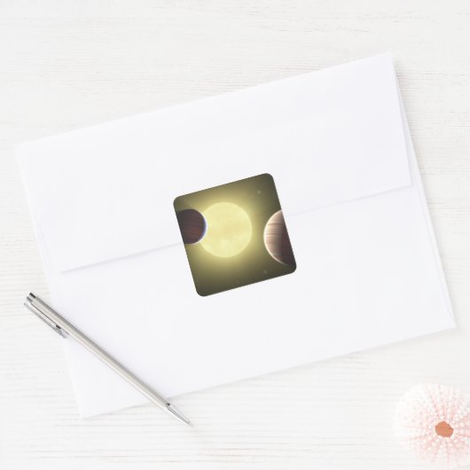 アーティストのコンセプト2 スクエアシール (封筒)