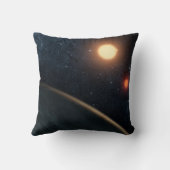 アーティストのコンセプトKepler-16b. クッション (裏面)