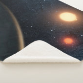 アーティストのコンセプトKepler-16b. シェルパブランケット (3/4)