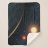 アーティストのコンセプトKepler-16b. シェルパブランケット (正面)