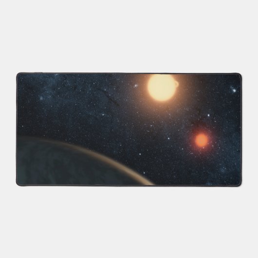 アーティストのコンセプトKepler-16b. デスクマット (正面)