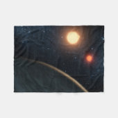 アーティストのコンセプトKepler-16b. フリースブランケット (正面(横))