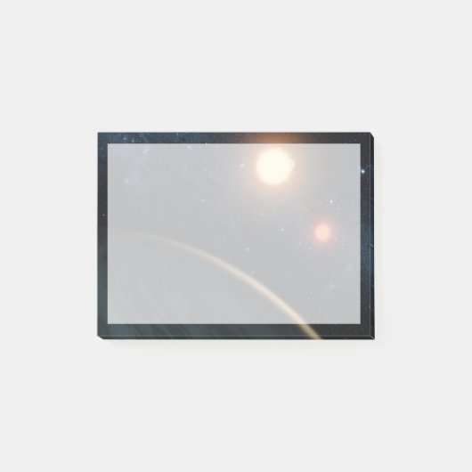 アーティストのコンセプトKepler-16b. ポストイット (正面)