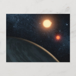 アーティストのコンセプトKepler-16b. ポストカード