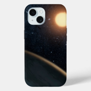 アーティストのコンセプトKepler-16b. iPhone 15ケース