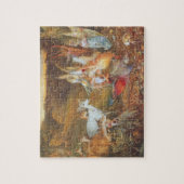 アーティストのジョン・アンスター・フィッツジェラルドによる魅惑の森 ジグソーパズル (縦)