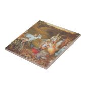 アーティストのジョン・アンスター・フィッツジェラルドによる魅惑の森 タイル (側面)