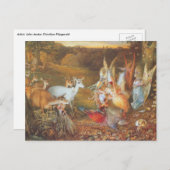 アーティストのジョン・アンスター・フィッツジェラルドによる魅惑の森 ポストカード (正面/裏面)