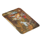 アーティストのジョン・アンスター・フィッツジェラルドによる魅惑の森 マグネット (右側)