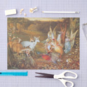 アーティストのジョン・アンスター・フィッツジェラルドによる魅惑の森 薄葉紙 (クラフト)