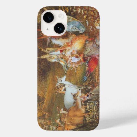 アーティストのジョン・アンスター・フィッツジェラルドによる魅惑の森 Case-Mate iPhoneケース (裏面)