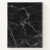 アーティストのスケッチブック名 個人用大理石 ノートブック (裏面)