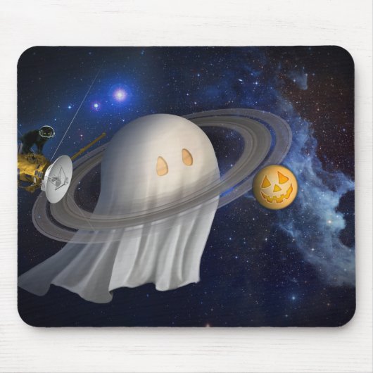 アーティストのハロウィーンイラストレーション マウスパッド (正面)