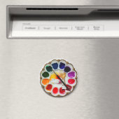 アーティストのパレット「デビルエッグって何?」 マグネット (インサイチュ (食洗機))