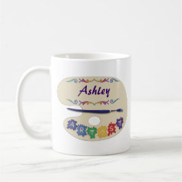 アーティストのパレット マグカップ