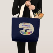 アーティストのパレット ラージトートバッグ (正面(商品))