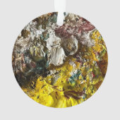 アーティストのパレット#1 オーナメント (裏面)