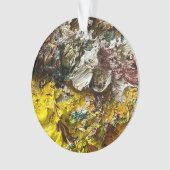 アーティストのパレット#1 オーナメント (正面)