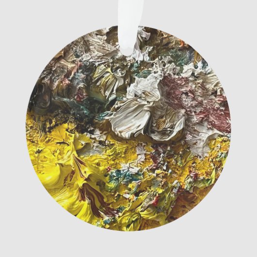 アーティストのパレット#1 オーナメント (正面)