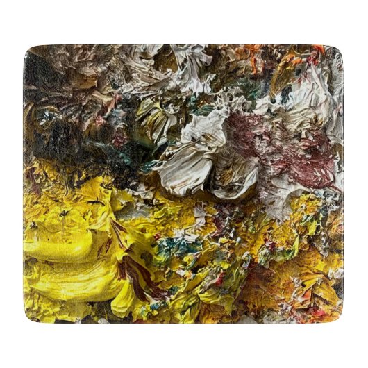 アーティストのパレット#1 カッティングボード (正面)