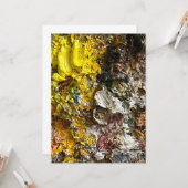 アーティストのパレット #1 カード (正面/裏面インサイチュ)