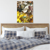 アーティストのパレット#1 キャンバスプリント (インサイチュ (寝室))