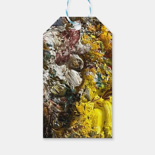 アーティストのパレット#1 ギフトタグ (正面)