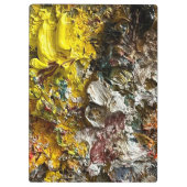 アーティストのパレット#1 クリップボード (裏面)