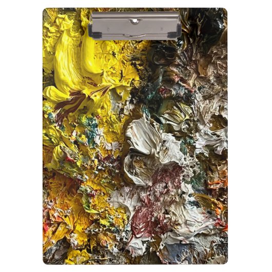 アーティストのパレット#1 クリップボード (正面)