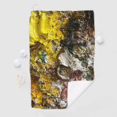 アーティストのパレット#1 ゴルフタオル (インサイチュ)