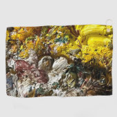 アーティストのパレット#1 ゴルフタオル (横)