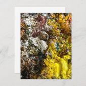 アーティストのパレット#1 サンキューカード (正面/裏面)