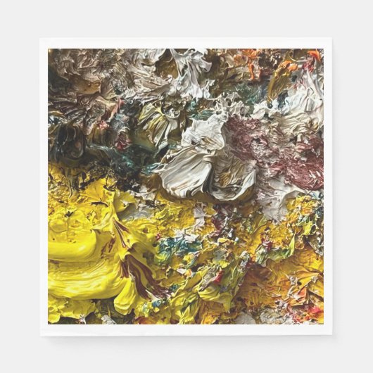 アーティストのパレット#1 スタンダードランチョンナプキン (正面)