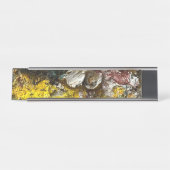 アーティストのパレット#1 デスクネームプレート (正面)