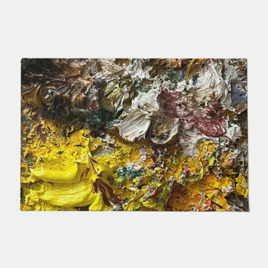 アーティストのパレット#1 ドアマット (正面)