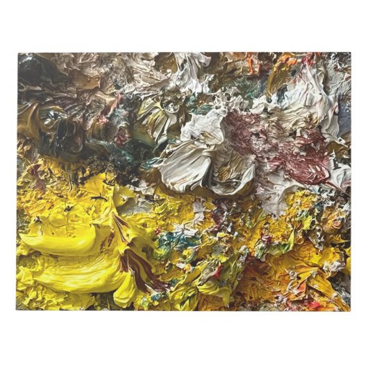 アーティストのパレット#1 ノートパッド (正面)