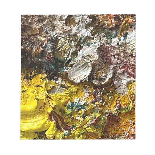 アーティストのパレット#1 ノートパッド (正面)