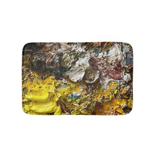 アーティストのパレット#1 バスマット (正面)