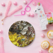 アーティストのパレット#1 ペーパープレート (パーティー)