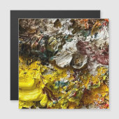 アーティストのパレット#1 マグネット招待状 (正面/裏面)