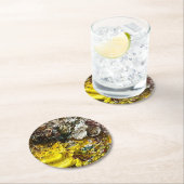 アーティストのパレット#1 ラウンドペーパーコースター (インサイチュ)