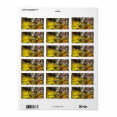 アーティストのパレット#1 ラベル (フルシート)