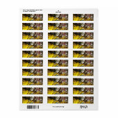 アーティストのパレット#1 ラベル (フルシート)