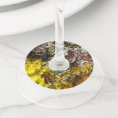 アーティストのパレット#1 ワイングラスタグ (クローズアップ)